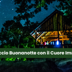 Abbraccio Buonanotte con il Cuore Immagini
