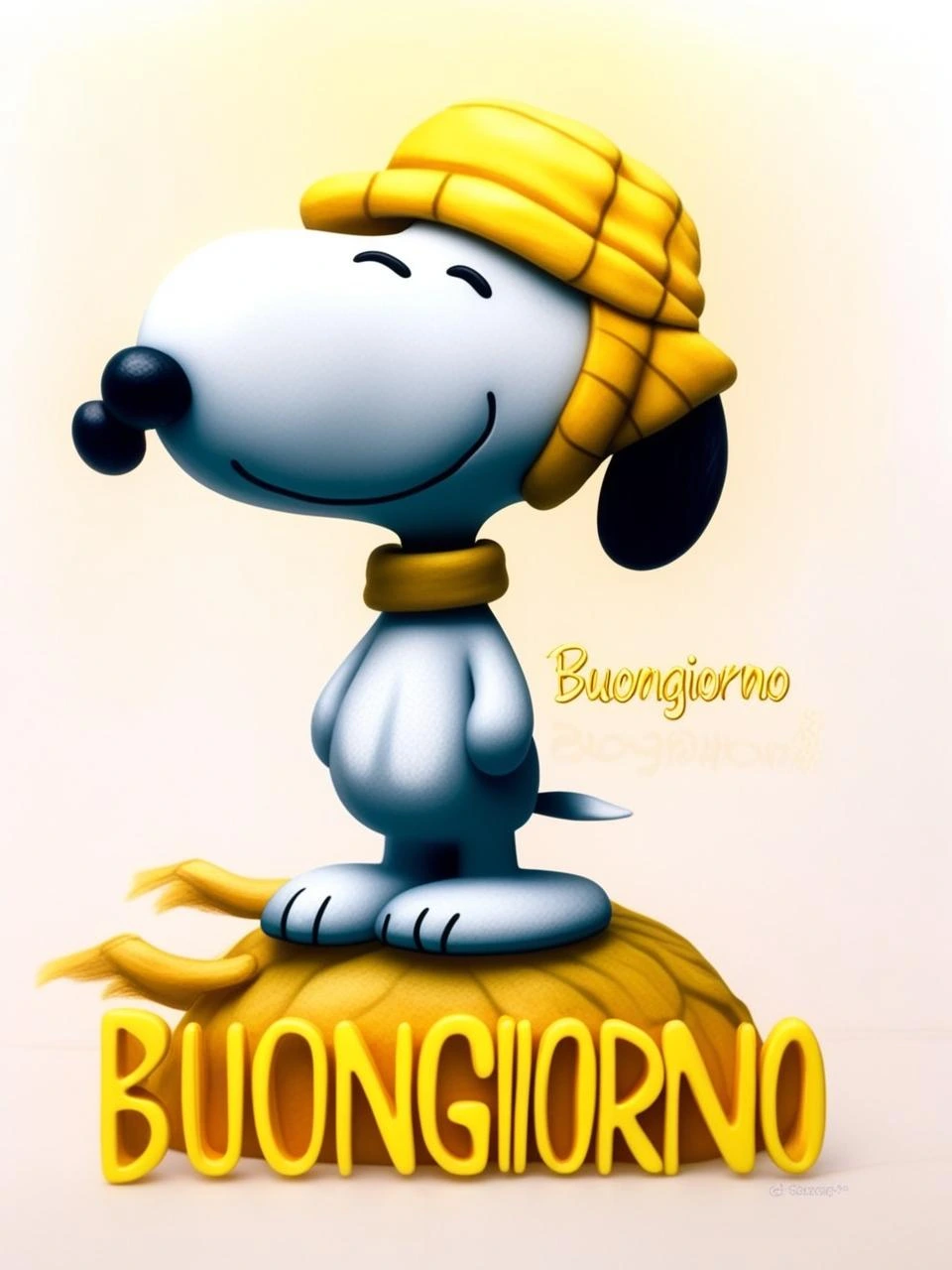 Simpatico Buongiorno Snoopy Immagini Gratis