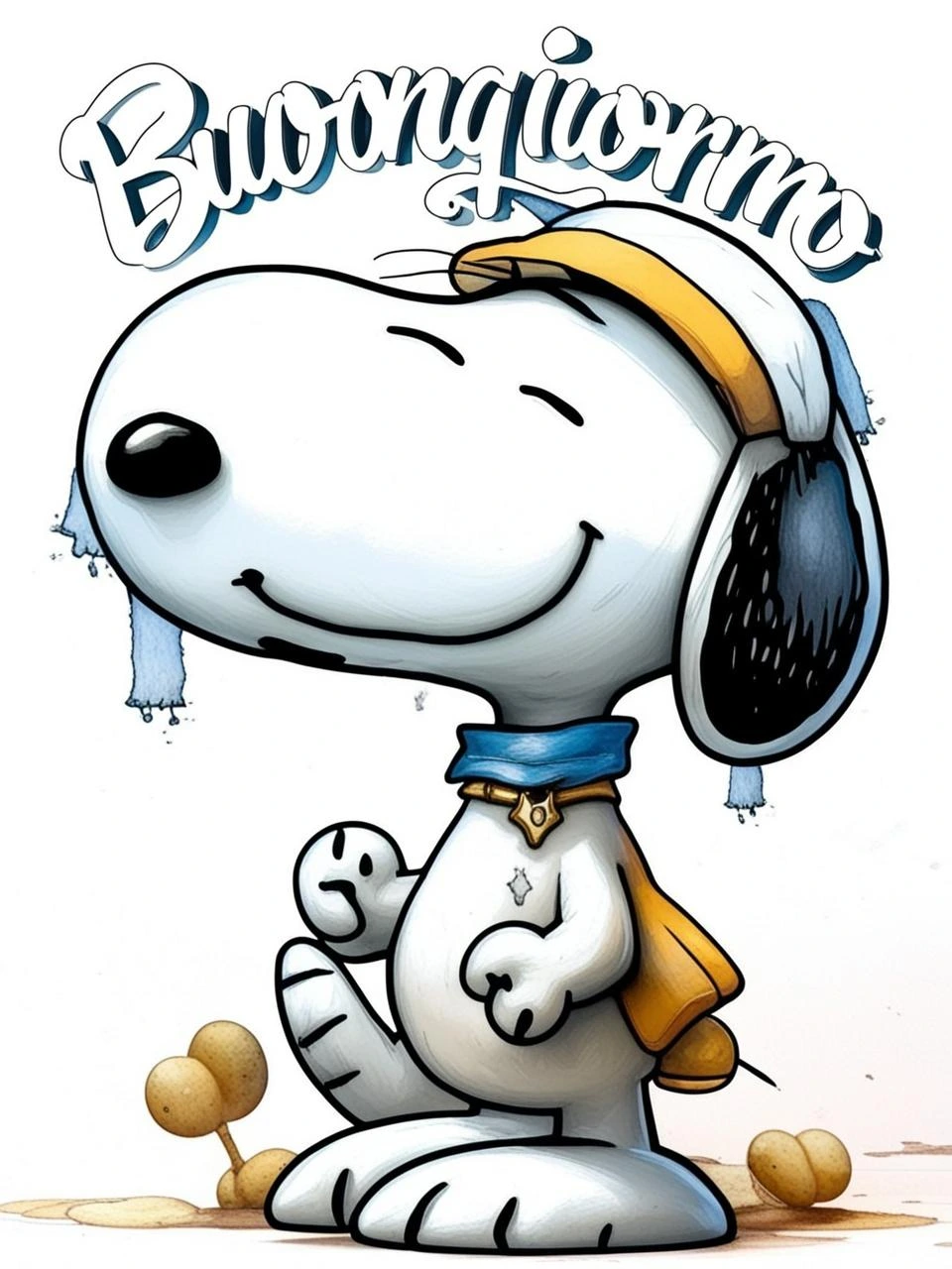 Simpatico Buongiorno Snoopy Immagini Gratis