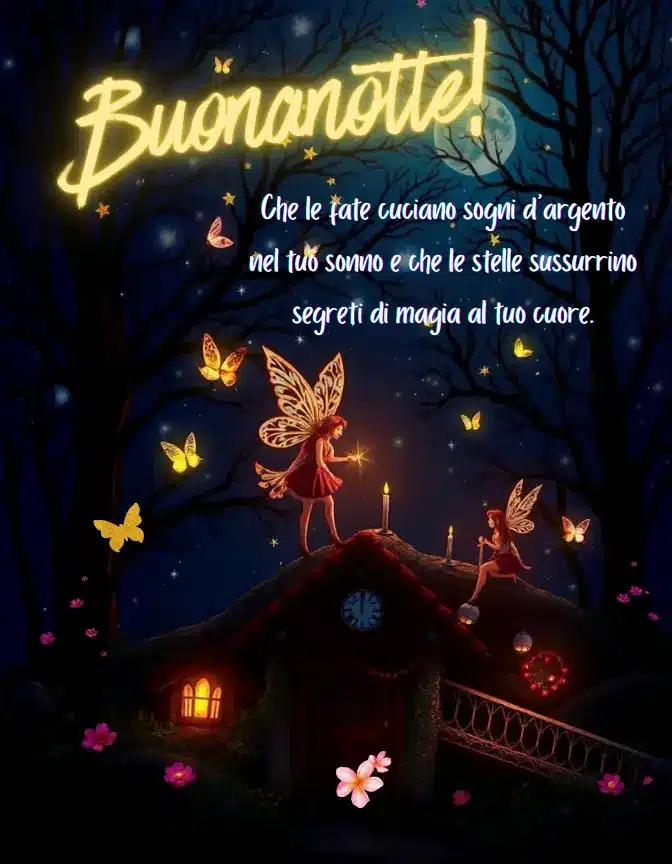 le fate della luna buonanotte