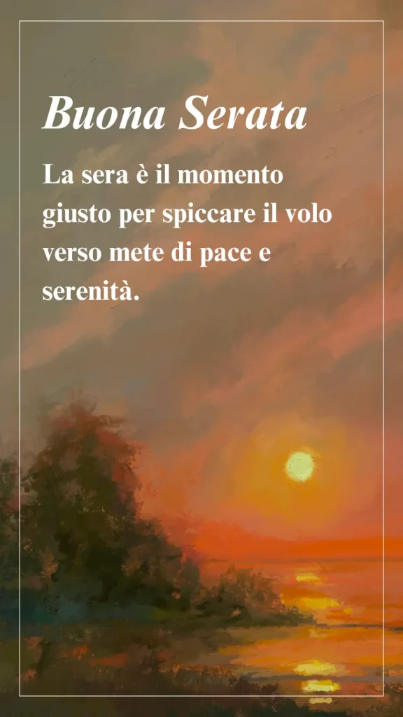 buona sera fraso