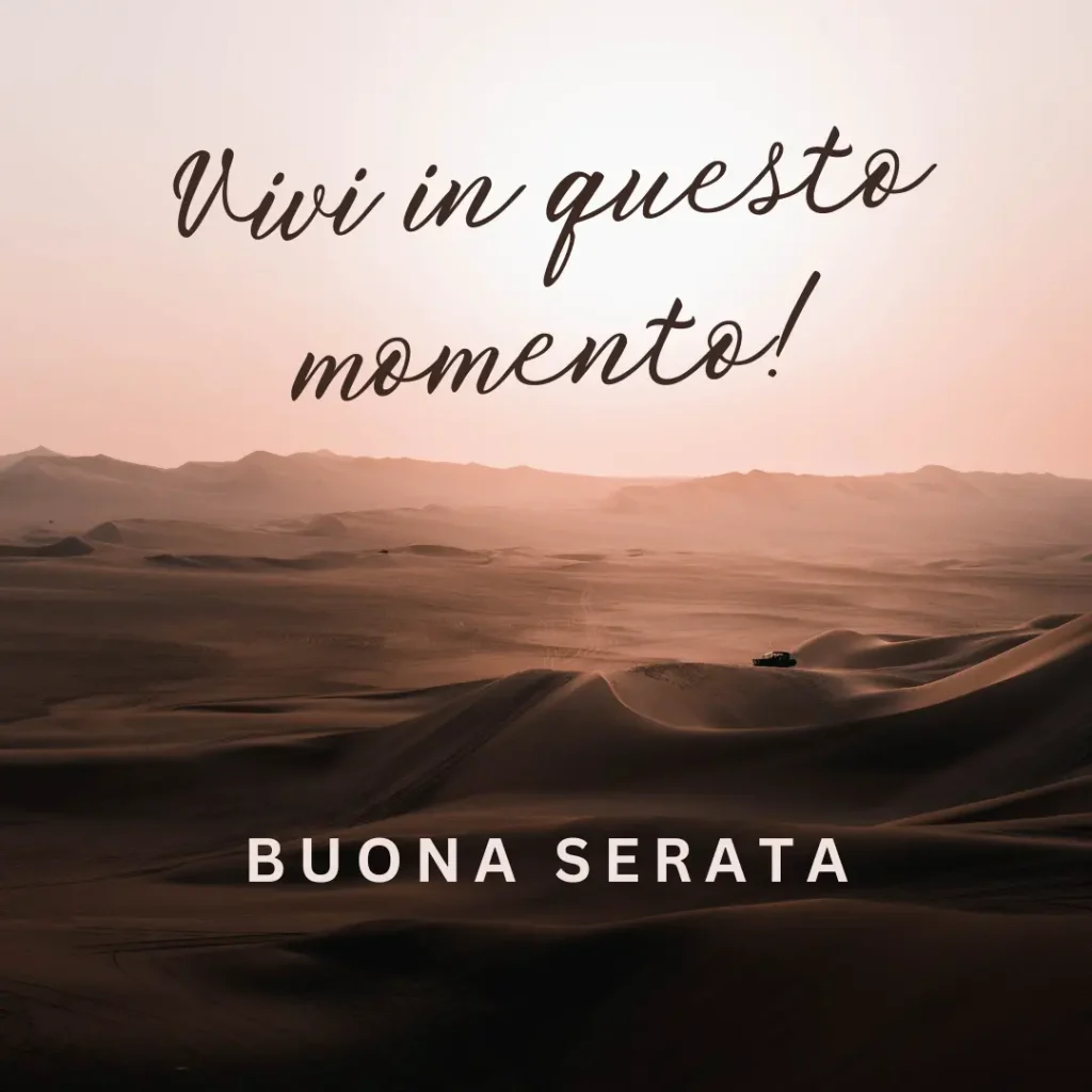buona serata frasi