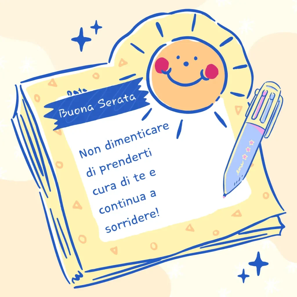 buona sera immagini