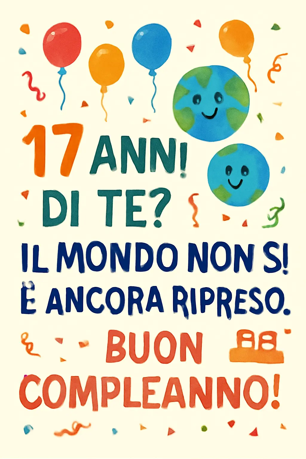 17 Buon compleanno frasi