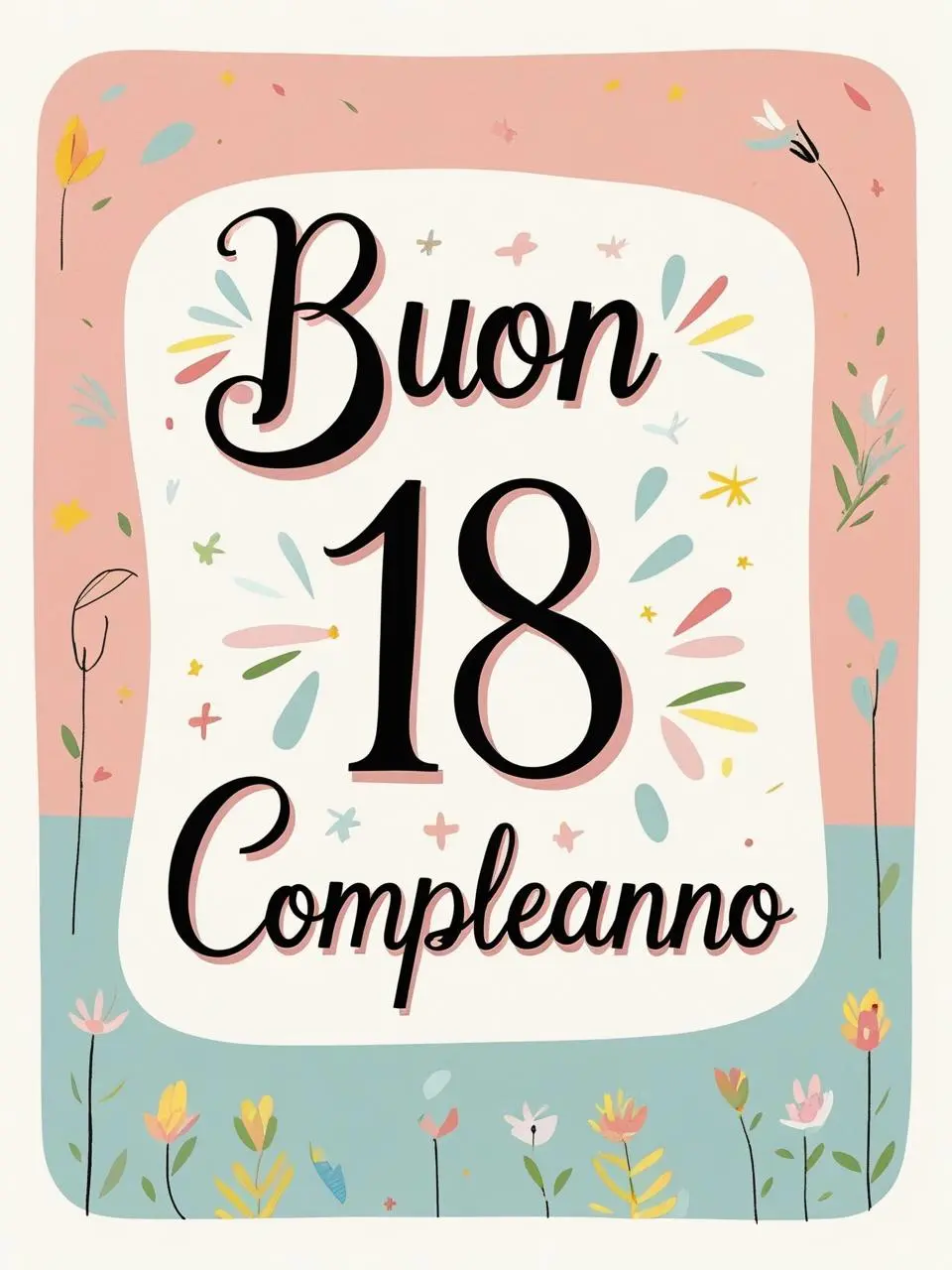 Auguri 18 Anni