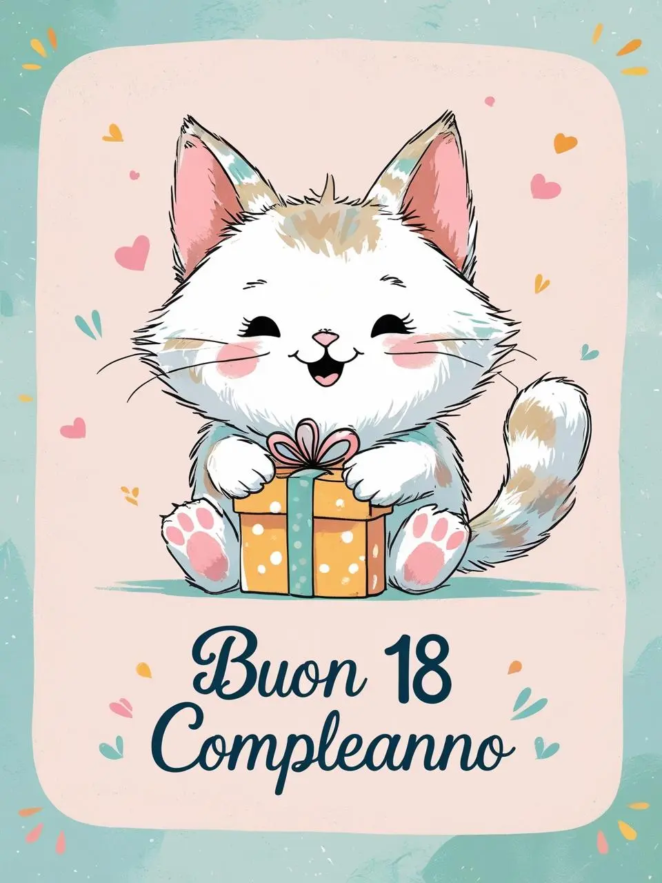 Buon 18 ano gatto