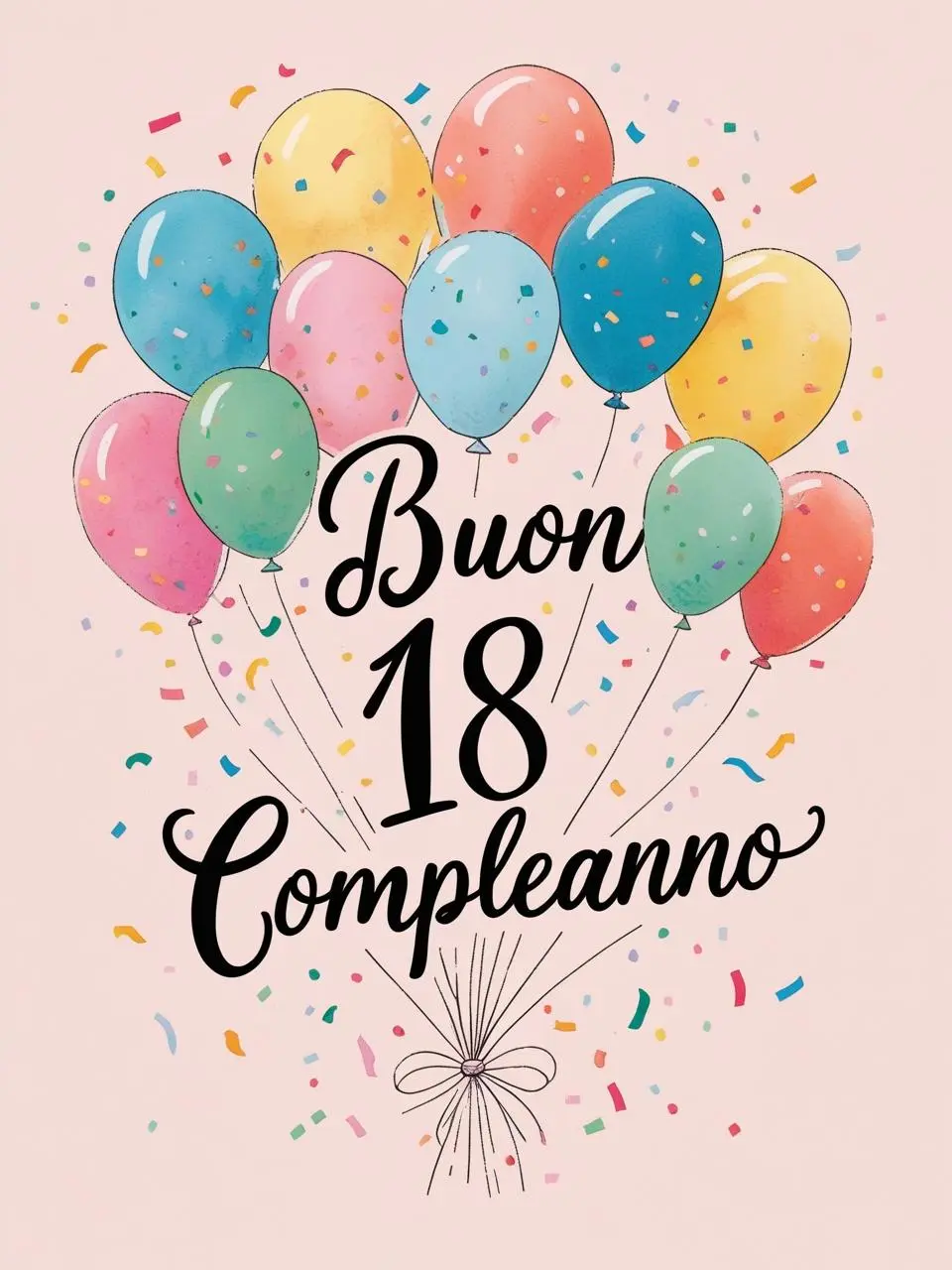 Buon 18 compleanno