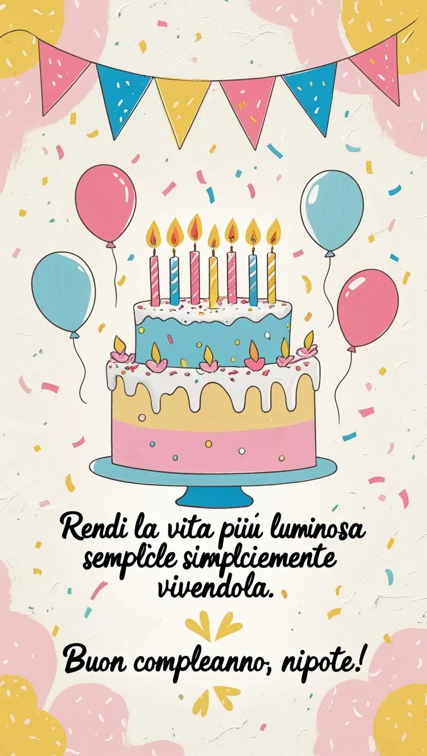 Buon Compleanno Nipote
