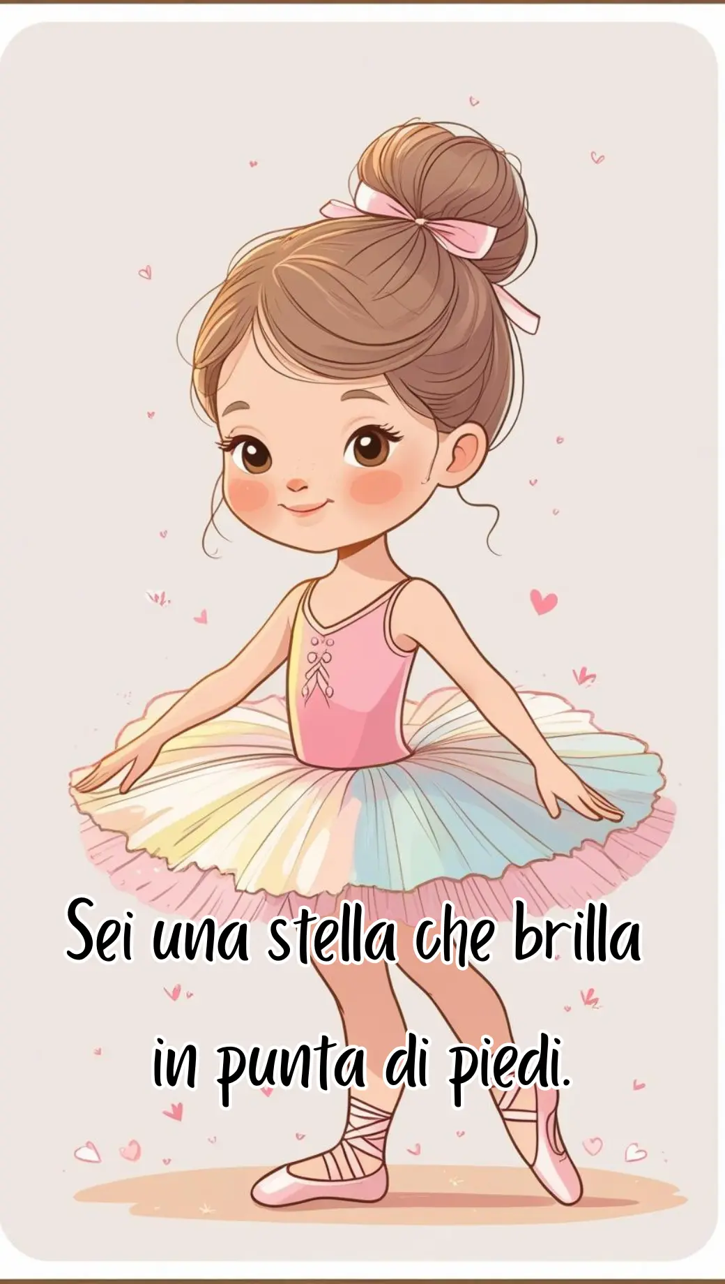 Frasi di Auguri per una Ballerina carino