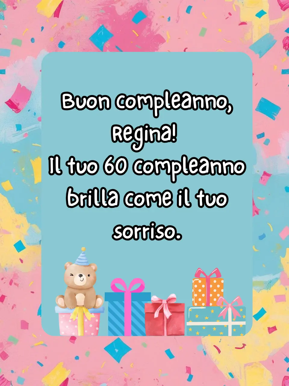 Auguri 60 buon compleanno