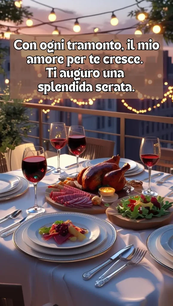 buona sera immagini frasi