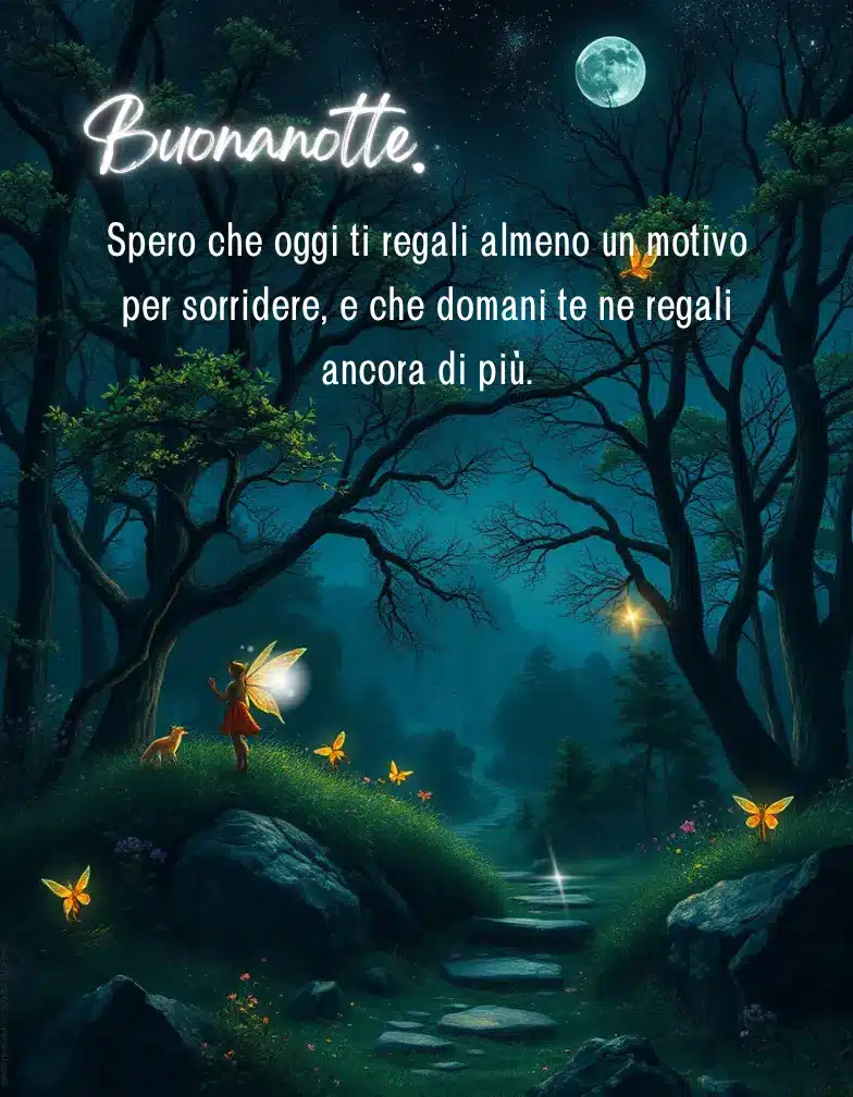 whatsapp buonanotte le fate della luna
