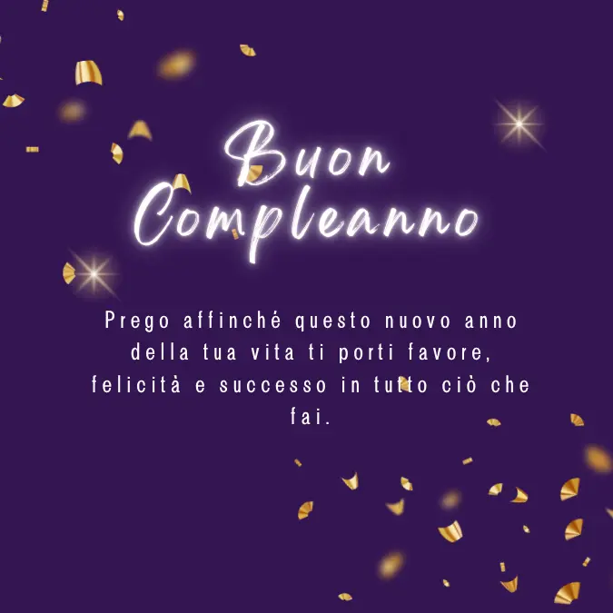 Buon Compleanno carta