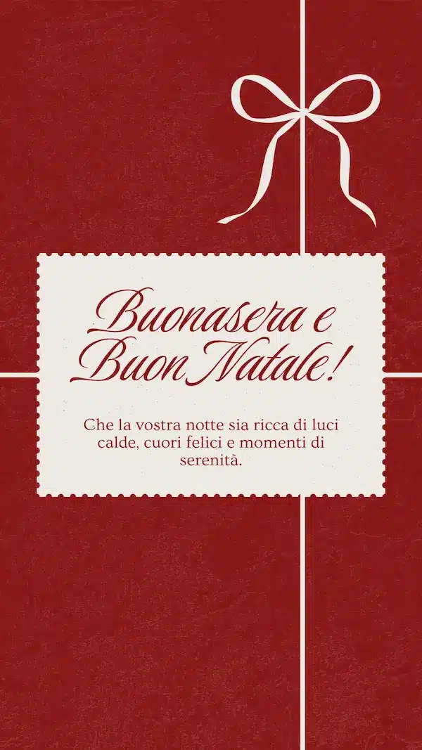 Buona Serata Natalizia Immagini