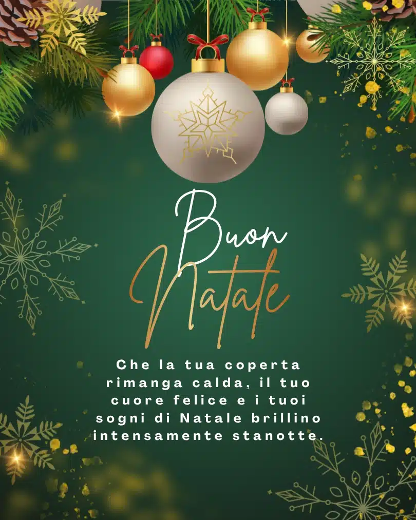 Buonanotte Vigilia di Natale