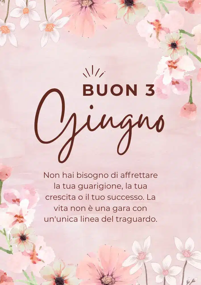 buon 3 guigno immagini