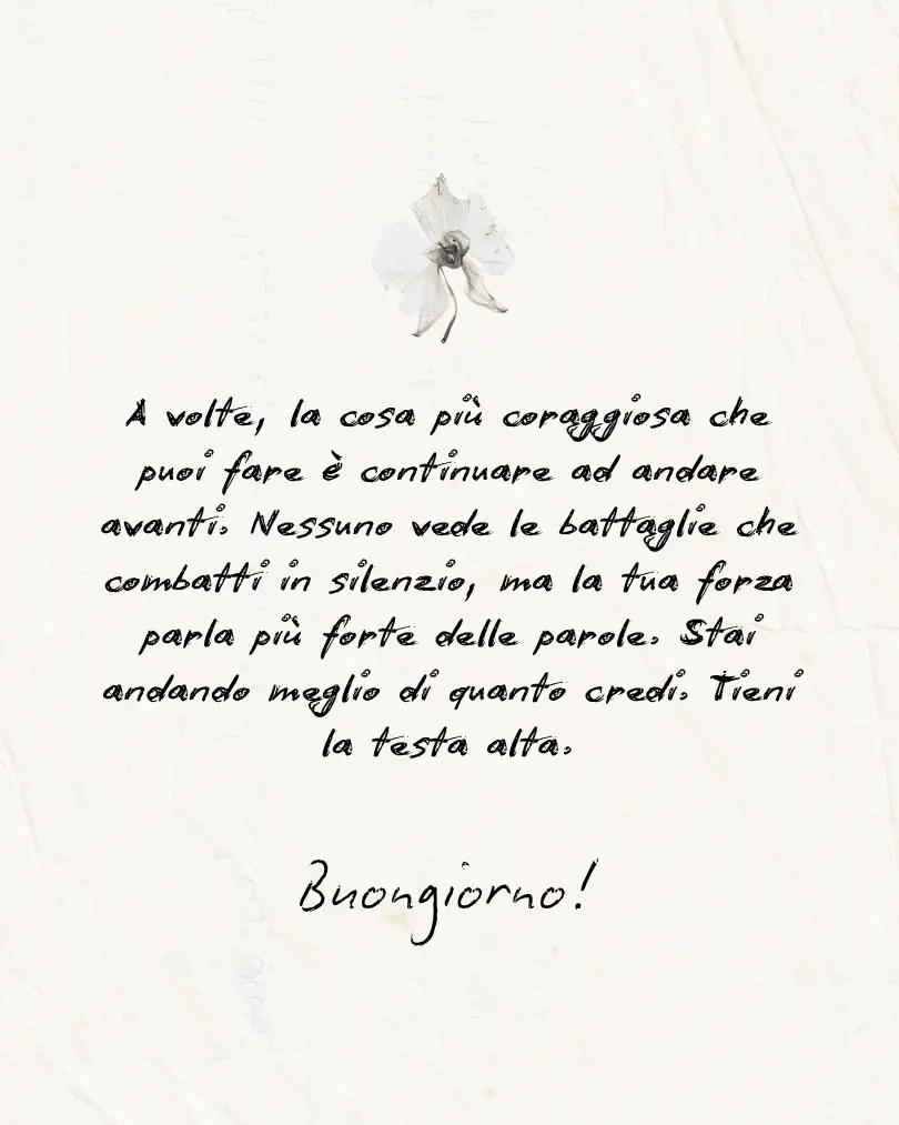 buongiorno frasi