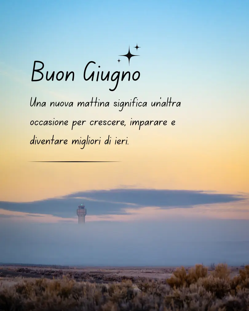 buongiorno giugno